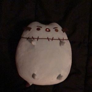 Mint green pusheen Frankenstein plush